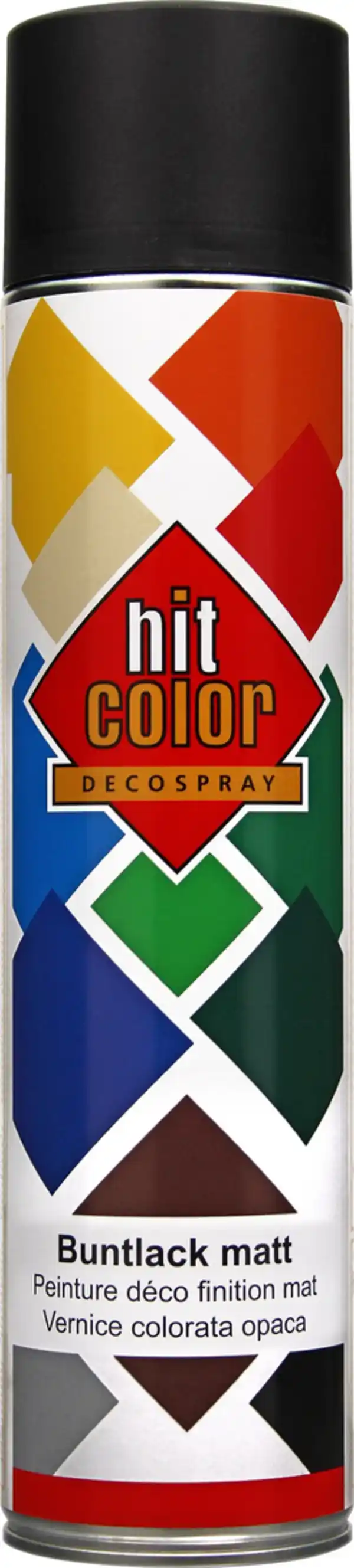 Bild 1 von Belton Hitcolor Lackspray 600 ml schwarz matt