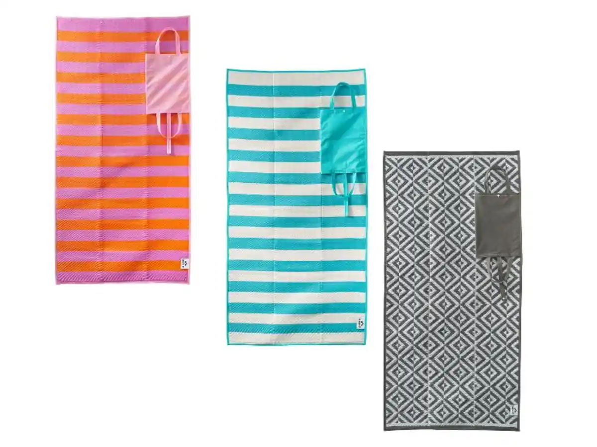 Bild 1 von CRIVIT Strandmatte faltbar, 90 x 180 cm