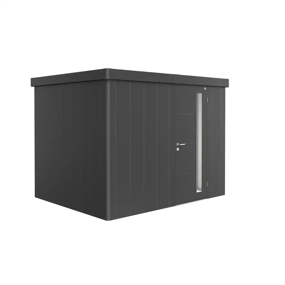 Bild 1 von Biohort Gerätehaus 'Neo 2C' dunkelgrau-metallic 292 x 236 cm mit Standardtür