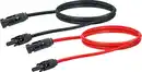 Bild 1 von Schwaiger Solarzellenkabel Solarkabel 1 m rot/sw.