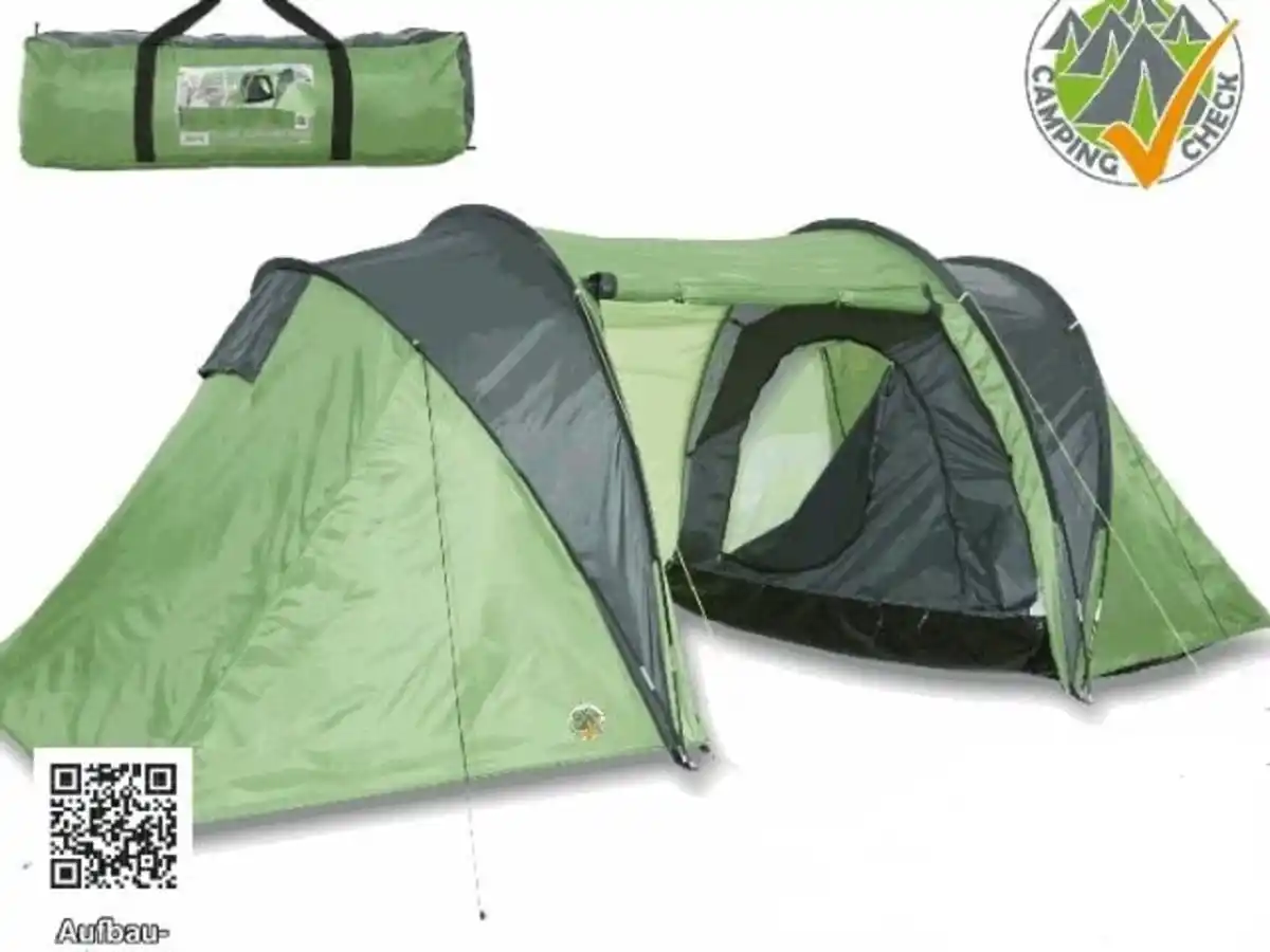 Bild 1 von Happy People Iglu-Doppeldachzelt für 4 Personen 140 x 210 cm