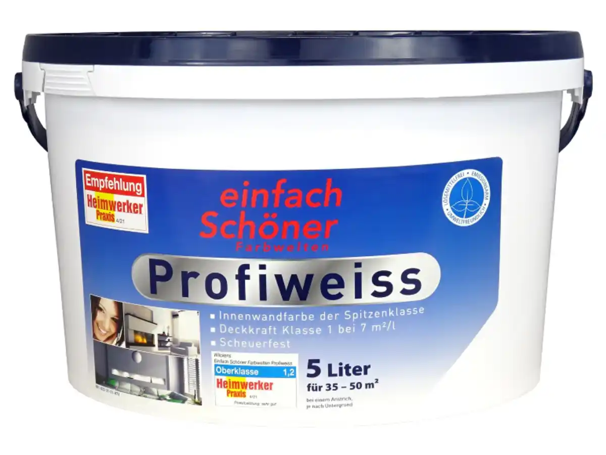 Bild 3 von einfach Schöner Farbwelten Wandfarbe Profiweiss, 5 l, 10 l