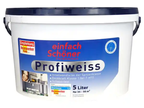 Bild 3 von einfach Schöner Farbwelten Wandfarbe Profiweiss, 5 l, 10 l