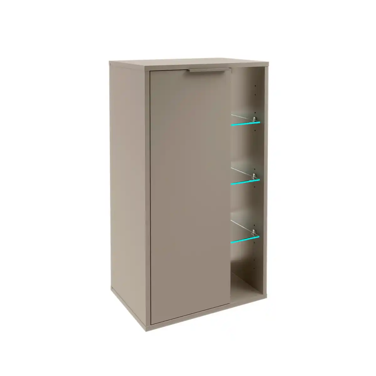 Bild 1 von Fackelmann Midischrank 'B.Paris' grau 47 x 84,2 x 32 cm