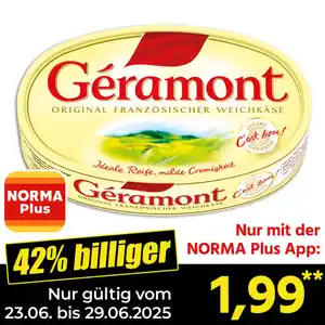 Géramont Französischer Weichkäse