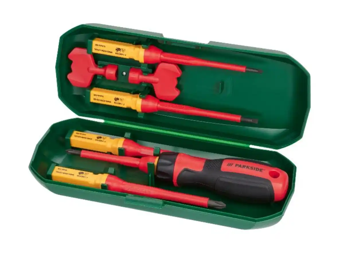 Bild 1 von PARKSIDE® Schraubendreher-Wechselklingen-Set, bis 1000 V