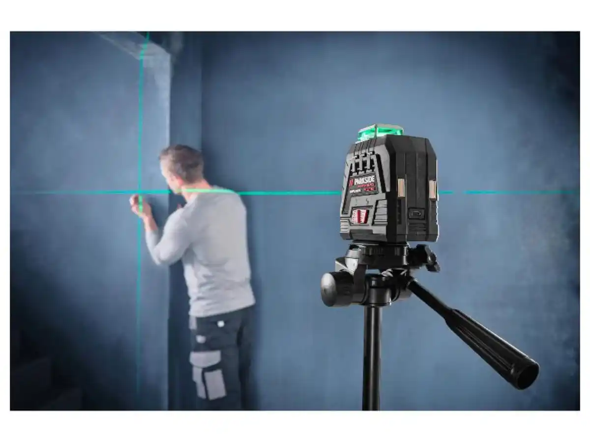 Bild 2 von PARKSIDE PERFORMANCE® 4 V Akku-Kreuzlinienlaser »PKLLP 360 B3«, mit 360°-Rotationslaser