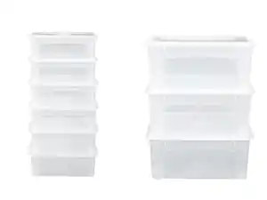 LIVARNO home Klarsichtboxenset,  4 kg