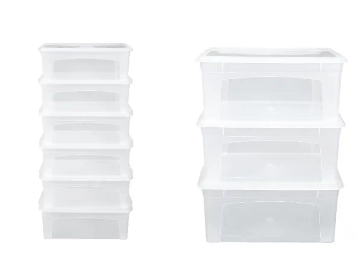 Bild 1 von LIVARNO home Klarsichtboxenset,  4 kg