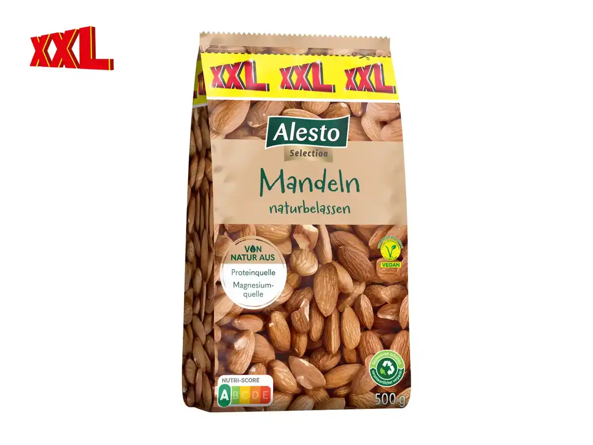 Bild 1 von Alesto Selection Mandeln XXL,  500 g