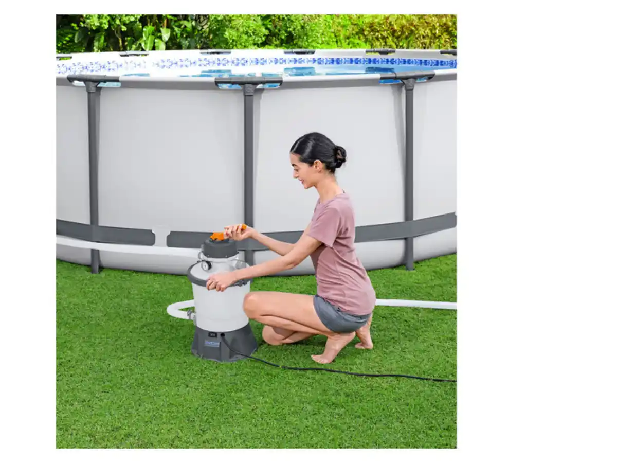 Bild 2 von Bestway Flowclear™ Sandfilteranlage, 3.028 l/h, mit Chemikaliendosierer