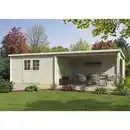 Bild 1 von Gartenhaus »Malta«, BxHxT: 806 x 219 x 326 cm (Außenmaße inkl. Dachüberstand)