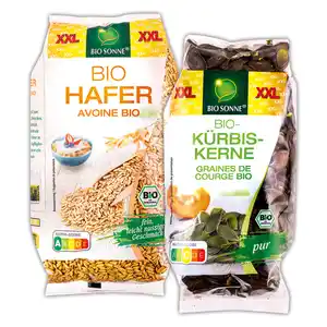 Bio Sonne Bio-KĂĽrbiskerne / Hafer XXL