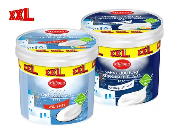Bild 1 von Milbona Joghurt Griechischer Art XXL