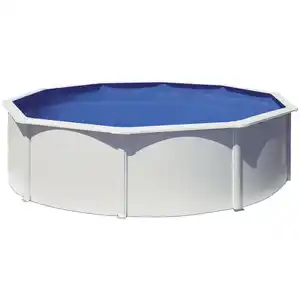 Rundpool, weiß, ØxH: 460 x 132 cm