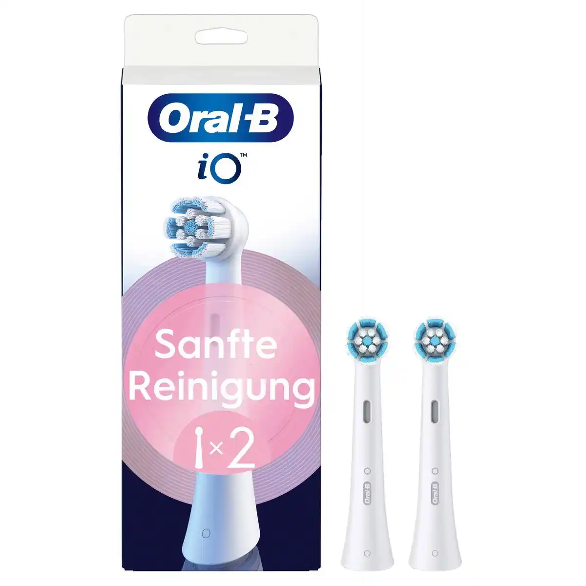 Bild 1 von Oral-B Aufsteckbürsten iO Sanfte Reinigung, 2 Stk