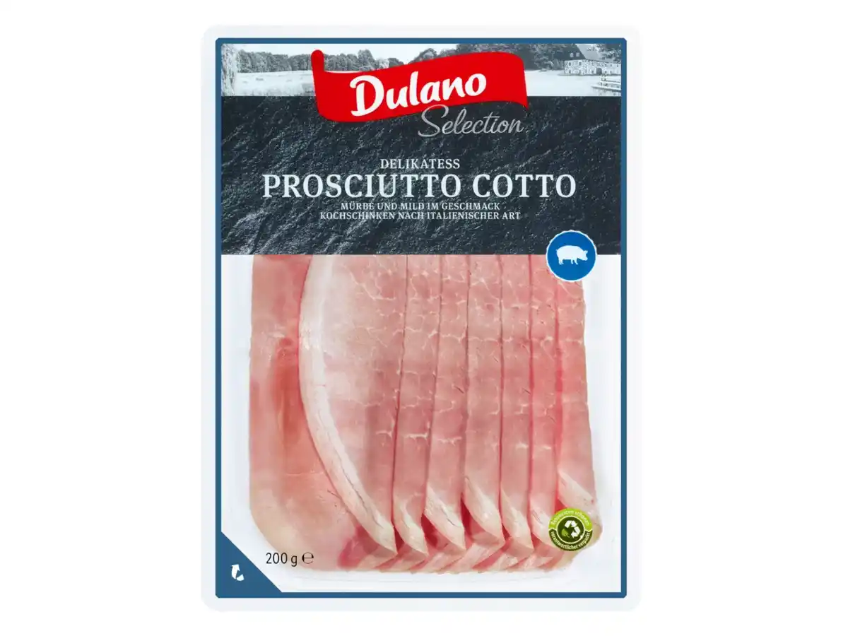 Bild 1 von Dulano Selection Delikatess Prosciutto Cotto,  200 g