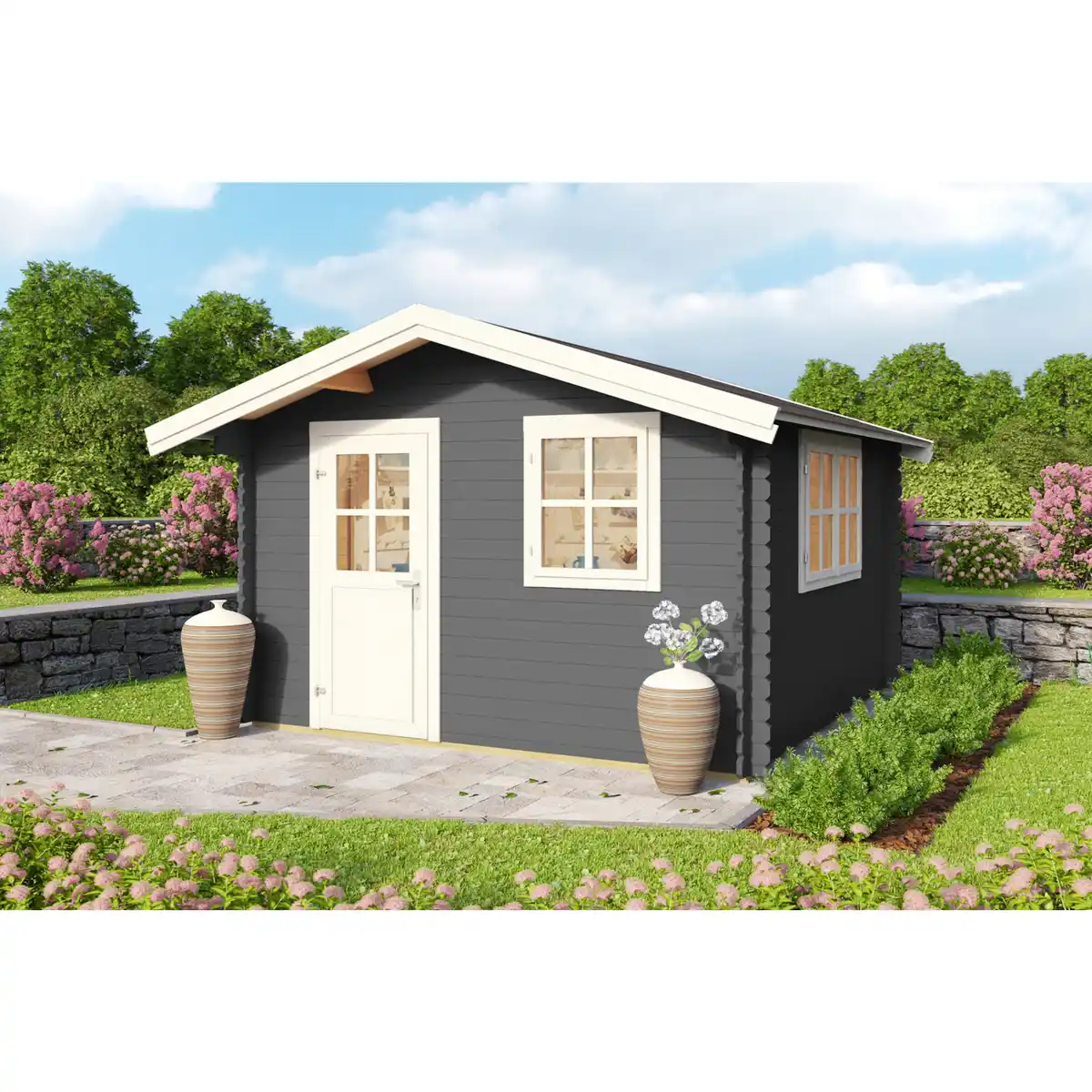 Bild 1 von Gartenhaus »Spree«, Holz, BxHxT: 339,8 x 245 x 363 cm (Außenmaße)