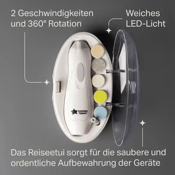 Bild 3 von tommee tippee Elektrische Baby Nagelfeile & Trimmer
