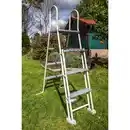 Bild 2 von Ovalpool, Holzoptik, BxHxL: 375 x 132 x 610 cm