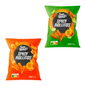 SUN SNACKS Spicy Rollitos 125g