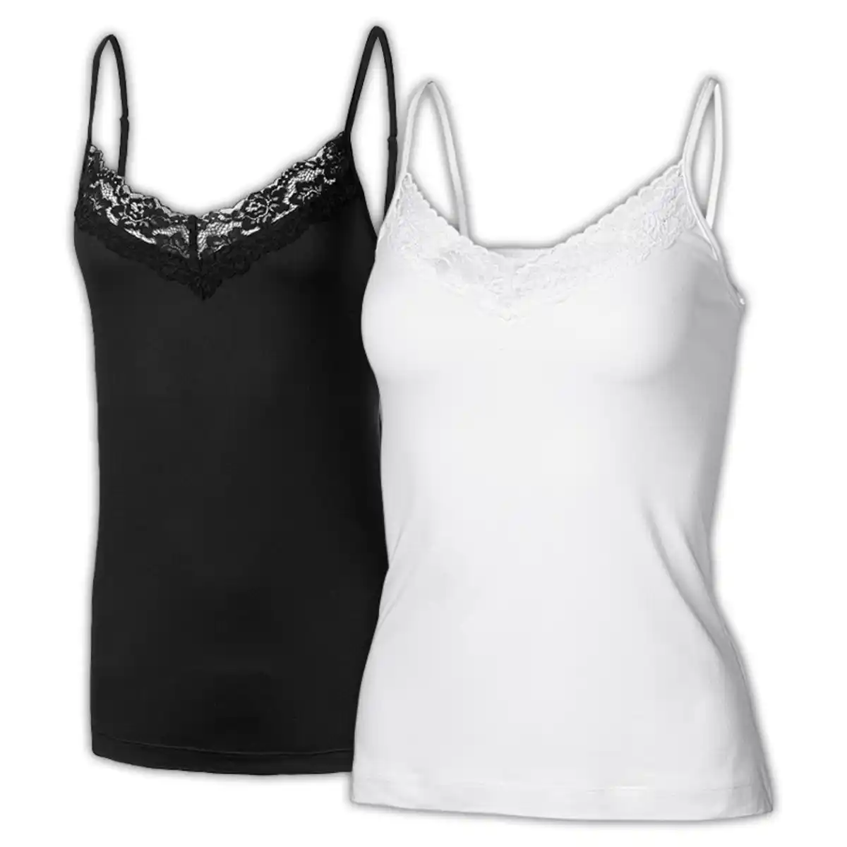 Bild 4 von Ellenor Modisches Top mit Spitze 2er-Pack