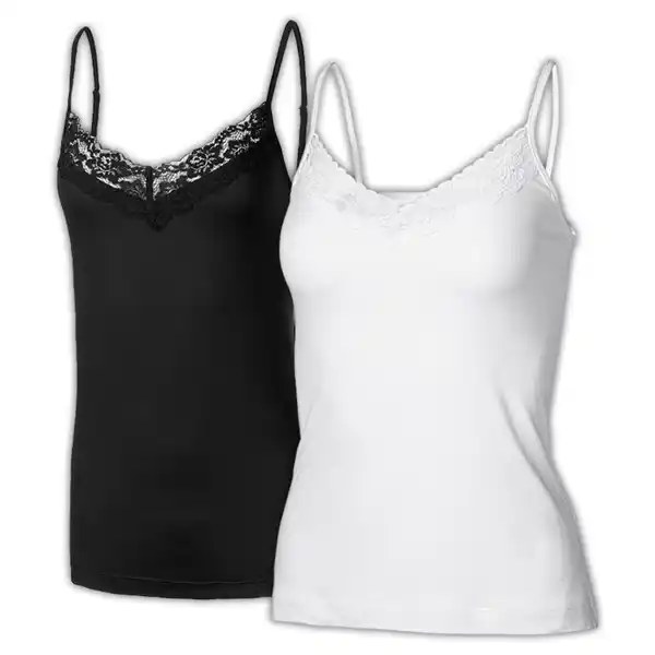 Bild 4 von Ellenor Modisches Top mit Spitze 2er-Pack