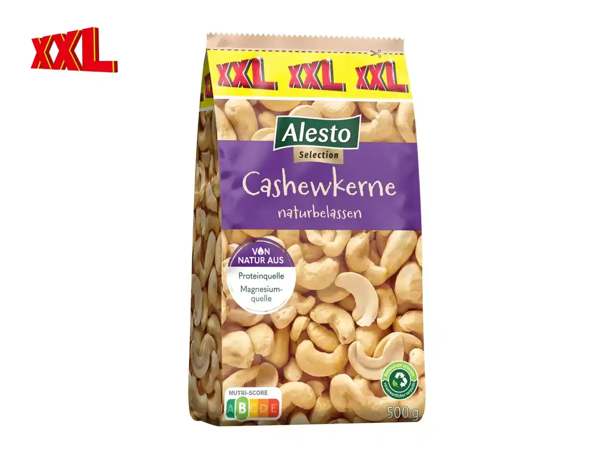 Bild 1 von Alesto Selection Cashewkerne XXL,  500 g