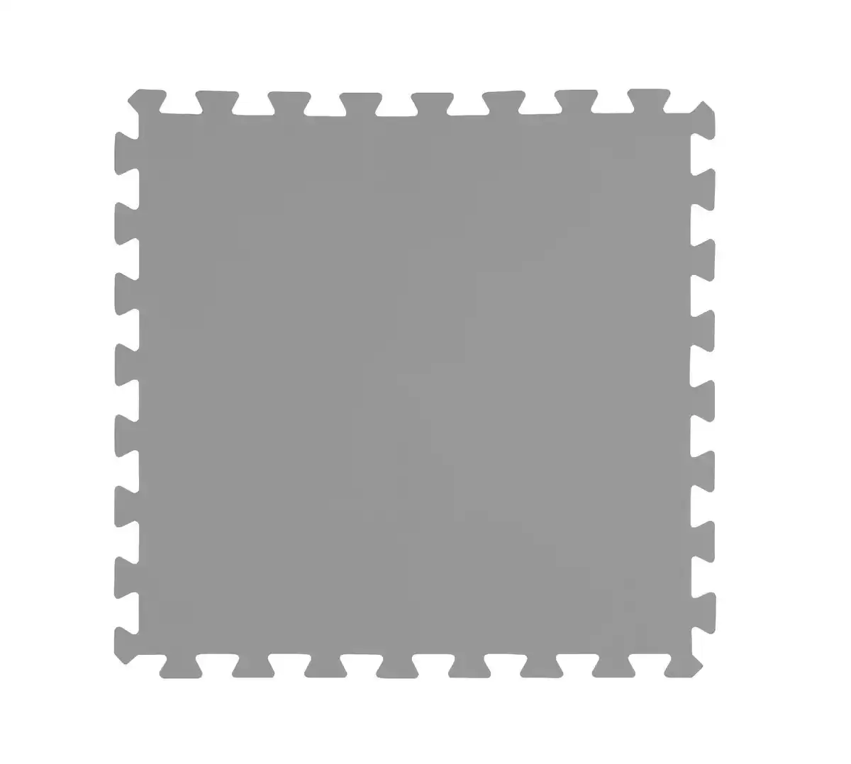 Bild 1 von T.I.P. Bodenschutzmatten Poolbodenmatten SBM 100/9 grau 9 Stück, 50 x 50 x 1 cm