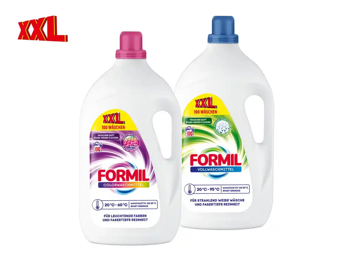 Bild 1 von Formil Waschmittel flüssig XXL,  100 Waschladungen