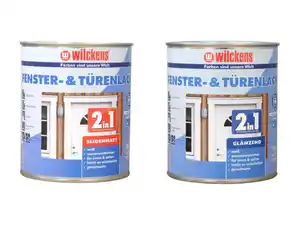 Wilckens Fenster- & Türenlack 2in1, 750 ml, weiß