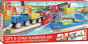 Hape Abladen und Aufladen im Hafen Set