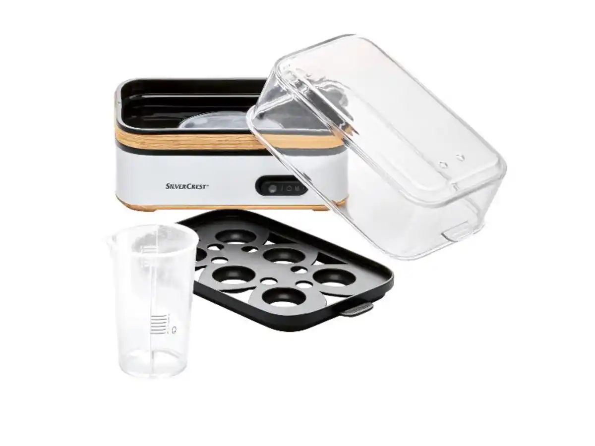 Bild 3 von SILVERCREST® KITCHEN TOOLS Eierkocher »EDS SEKH 400 B2«, mit Elementen in Holzoptik