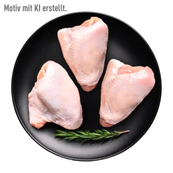Bild 1 von MEINE METZGEREI Hähnchen-Oberkeule XXL 2kg