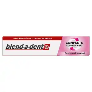 Blend-A-Dent Haftcreme Complete Geschmacksneutral, 47 g