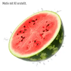 Wassermelone groß