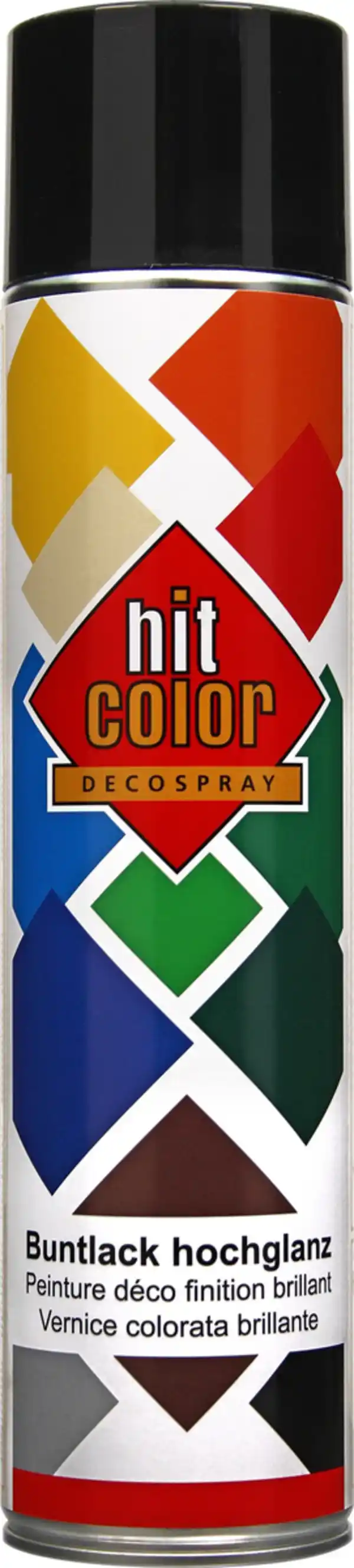 Bild 1 von Belton Hitcolor Lackspray 600 ml schwarz hochglanz