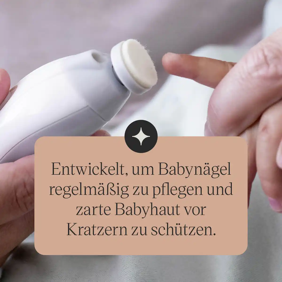 Bild 2 von tommee tippee Elektrische Baby Nagelfeile & Trimmer