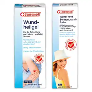 Sensomed Wund-Salbe /-heilgel