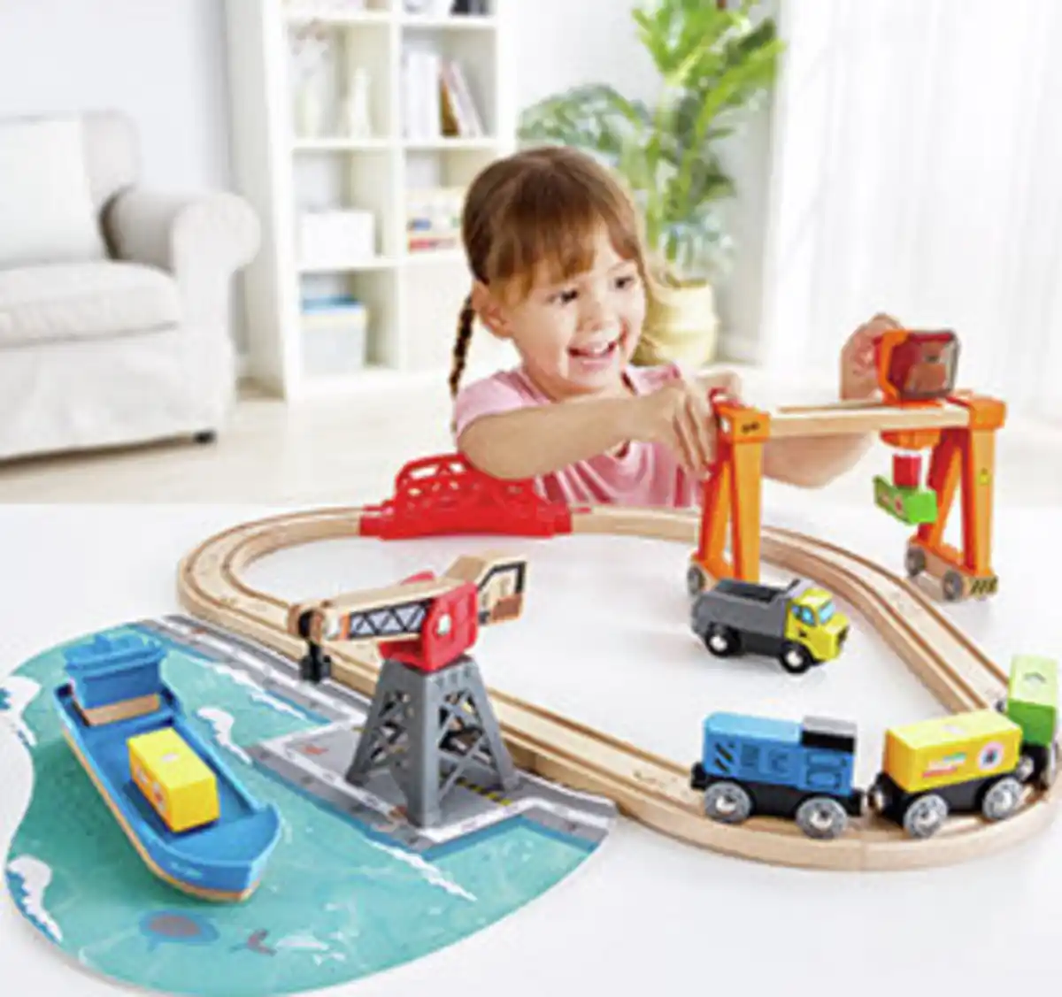 Bild 3 von Hape Abladen und Aufladen im Hafen Set