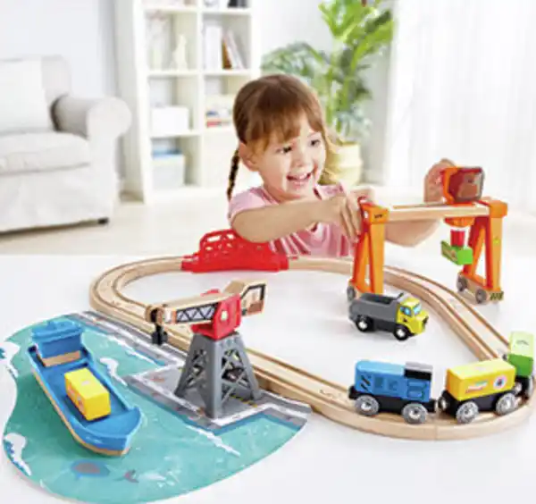 Bild 3 von Hape Abladen und Aufladen im Hafen Set