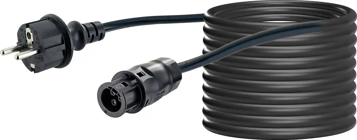 Bild 1 von Schwaiger Anschlusskabel Wechselrichter Typ F, Anschlusskabel M25, 20m