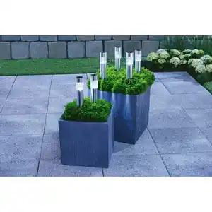 toom Solar-Leuchte 'Tube' Ø 4,7 x 29,8 cm, 6er-Set