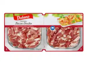 Dulano Delikatess Bacon-Streifen,  250 g
