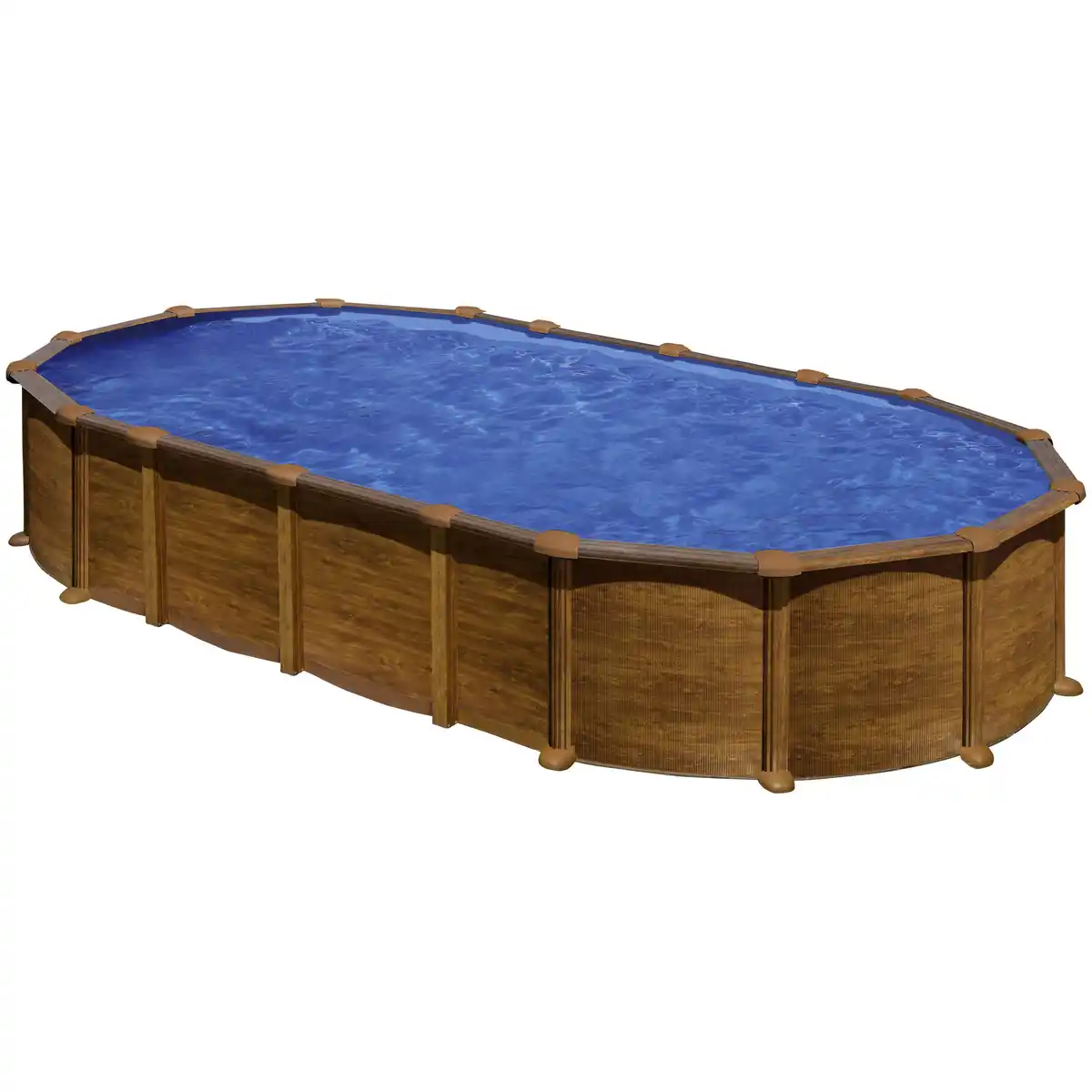 Bild 1 von Stahlwand-Pool Poolset , oval, BxLxH: 375 x 730 x 132 cm