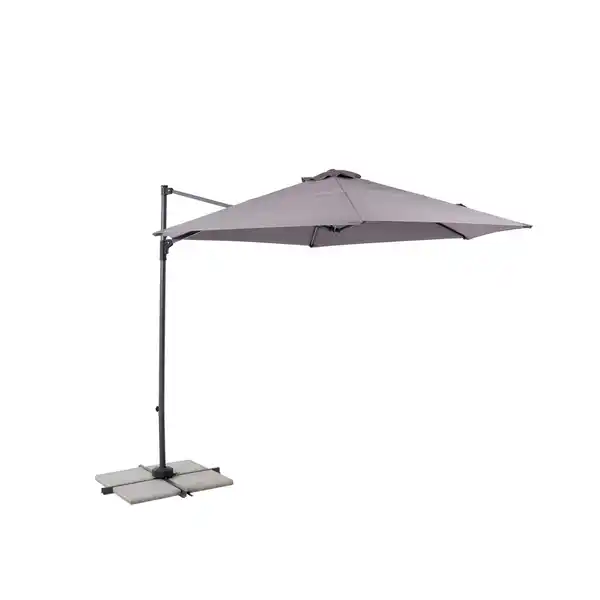 Bild 1 von Pendelschirm, Ø: 300 cm, Polyester/Aluminium, light grey