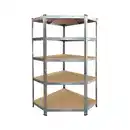 Bild 2 von Eckregal, BxHxT: 90 x 180 x 40 cm, Metall