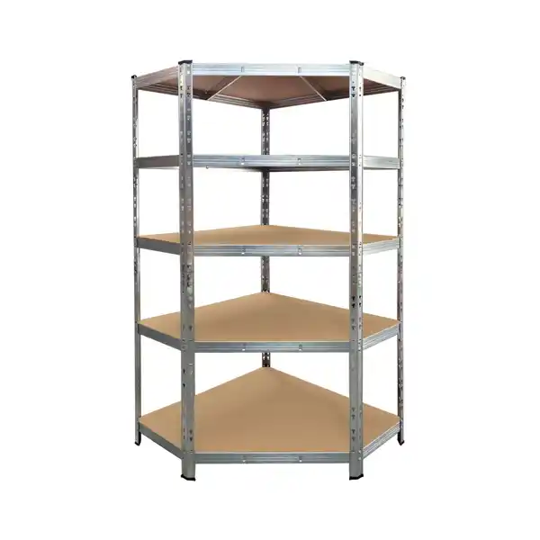 Bild 2 von Eckregal, BxHxT: 90 x 180 x 40 cm, Metall