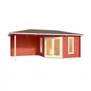 Bild 2 von Gartenhaus »Karlskrona«, Holz, BxHxT: 632,4 x 285 x 357,4 cm (Außenmaße)
