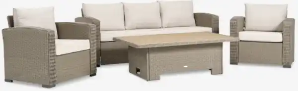 Bild 1 von Lounge-Set STAVERN 5 Personen natur